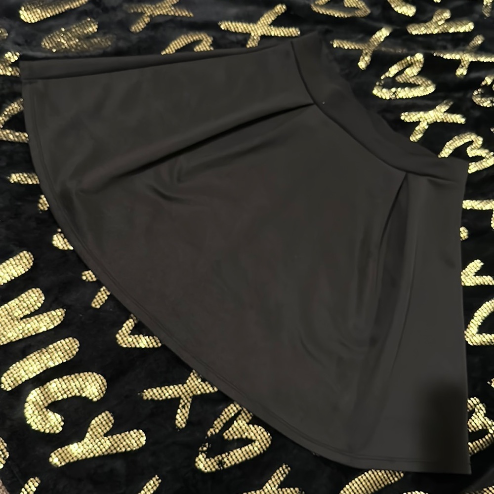 Black skater  skirt